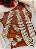 Mughlai Pearl 5 pcs Bridal Necklace set (original) NJ-1005