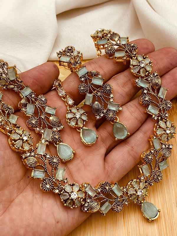 Turkish Necklace Set NJ-1528-G