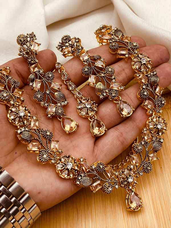 Turkish Necklace Set NJ-1528-G